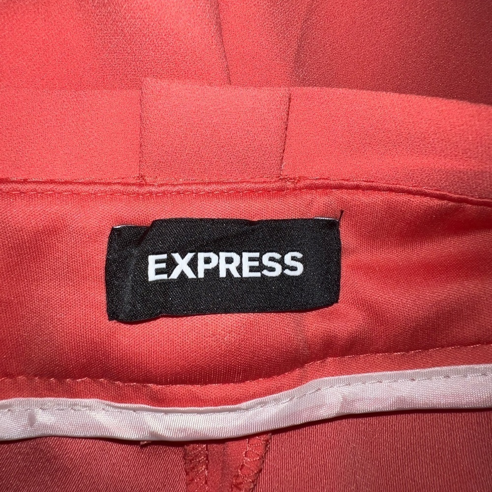 Express Peach Pants Size 10 Large Like New - Picture 5 of 13
